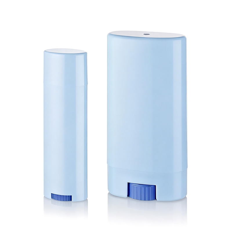 8Gram/15Gram Plastic Oval Suncreen Stick Container